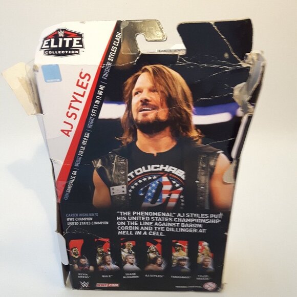 WWE Elite Collection Series # 61 AJ Styles Action - Picture 3 of 4